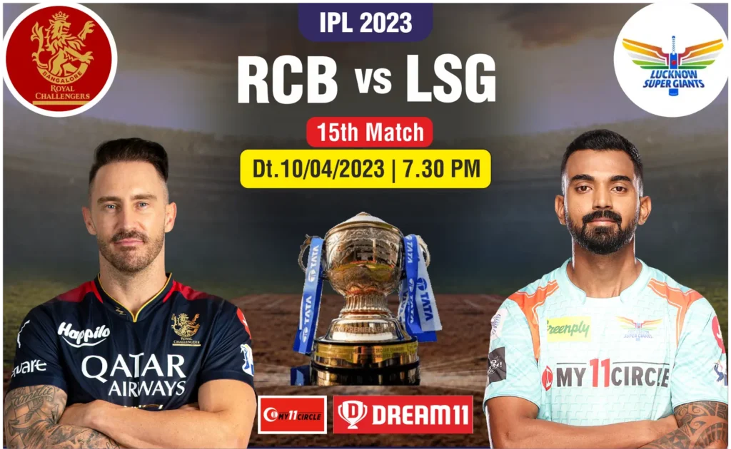RCB vs LSG IPL 2023 wallpaper, Photo