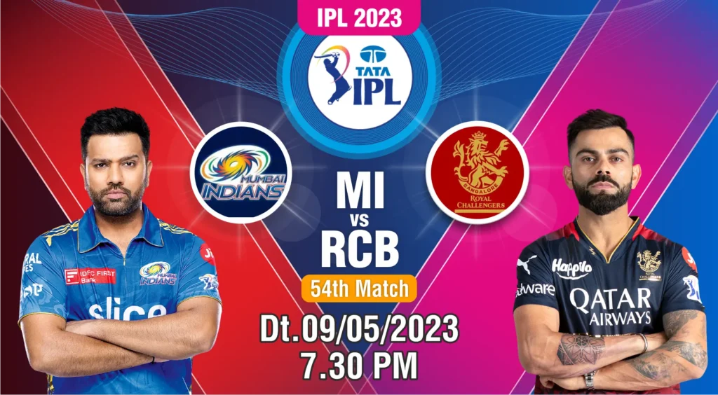 MI Vs RCB IPL 2023 Match 54